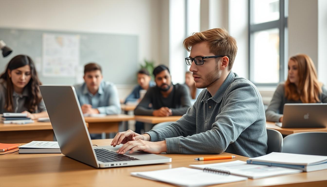 University campus and academic environment in Milan